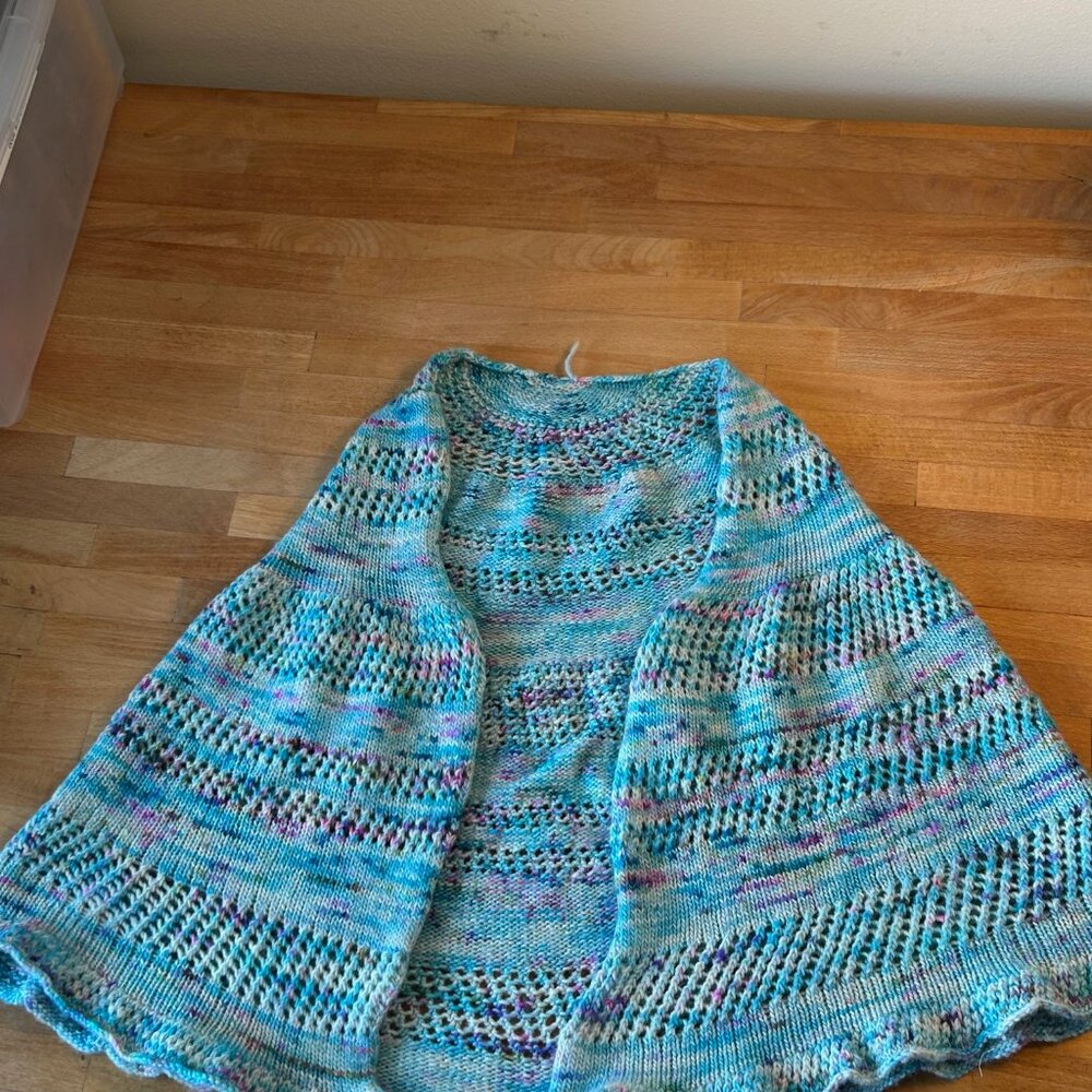 Hand Crocheted Capelet - Picture 3 of 4